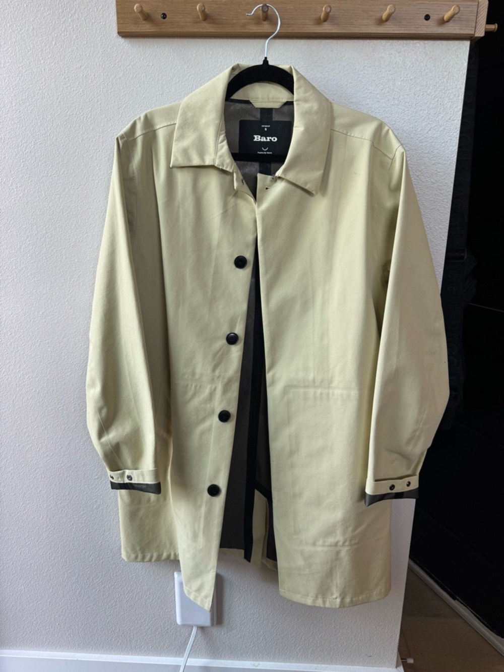 Baro Light Khaki Trench Coat